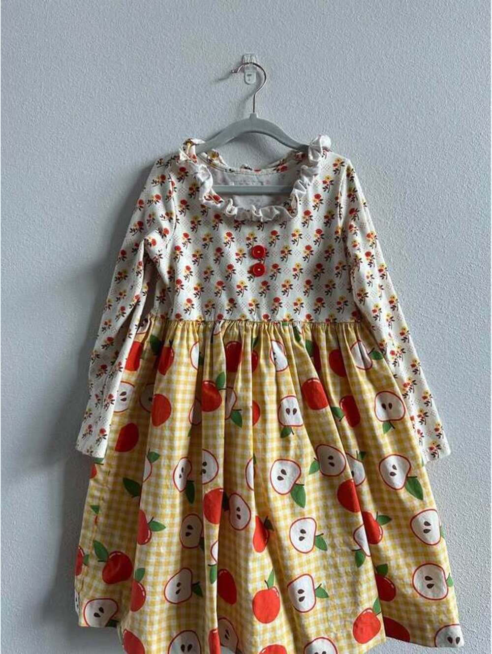 Eleanor Rose Apple Dress size 7/8